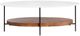 Crestview Collection Brewpub Polished 50" Cocktail Table-1