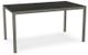 Amisco Customizable Bennington 72" Black Italian Porcelain Counter Height Table-0
