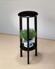 Coaster® Kirk Espresso Round Accent Table with Bottom Shelf-1