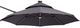 Furniture of America® Xico Gray Aluminum/Fabric Outdoor Patio Umbrella-1