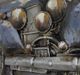 YHD Blue Vintage Car Wall Art-4