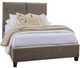 Artisan & Post by Vaughan-Bassett Joinery Brindle Gray/Washed White Oak Queen Upholstered Panel Bed-0