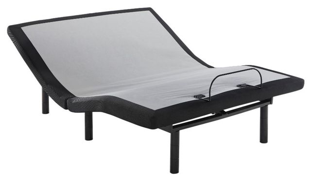 Sierra Sleep® by Ashley® 2-Piece 12" Hybrid and Best Adjustable Base Queen Mattress Set-2