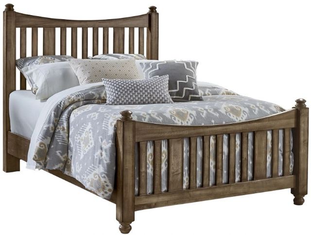 Artisan & Post by Vaughan-Bassett Maple Road Maple Syrup Queen Poster Bed-0