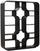 Dovetail Furniture Gaetan Black Bookcase-0