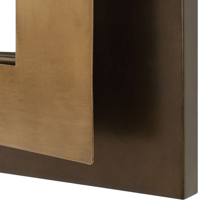 Uttermost® Around The Bend Brown/Golden Bronze Mirror-4
