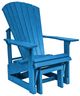 C R Plastics Blue Single Glider-0