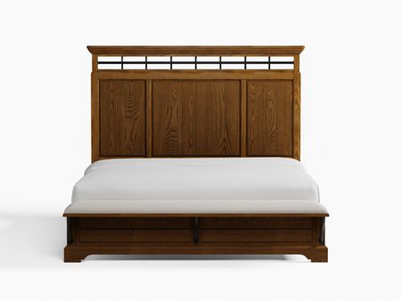Caramel Queen Bed