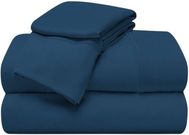 BEDGEAR® Ver-Tex Performance® 4-Piece Navy Blue Queen Sheet Set-0