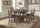Elements International Max Cherry Pub Dining Table-1