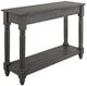 International Furniture Direct Tiffany Black Sofa Table-0