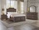 Artisan & Post by Vaughan-Bassett Maple Road Maple Syrup King Storage Panel Scalloped Bed-1