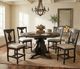 Vintage Furniture Harp 5-Piece Round Counter Height Dining Set-1