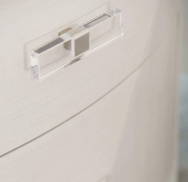 Bernhardt Axiom Linear White Nightstand-4