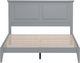 Rize Home Cottage Style Ultimate Gray Queen Panel Bed-1
