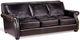 Campio Furniture Legacy Leather Dixon Black Sofa-0