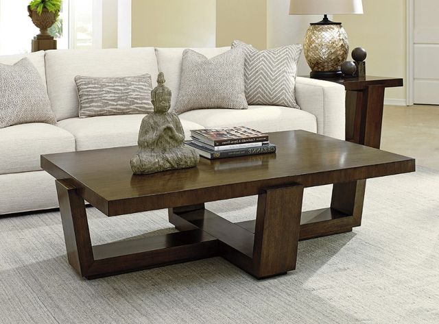 Lexington Home Laurel Canyon Esplanade Mocha Cocktail Table-2