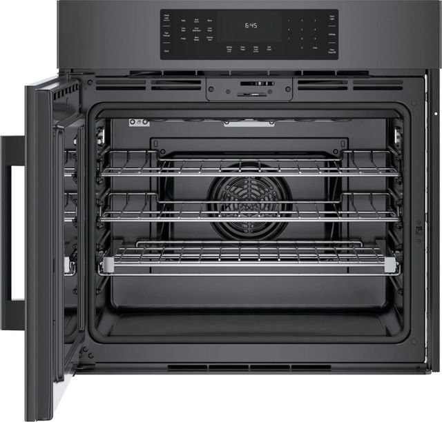 Bosch® 800 Series 30" Black Stainless Steel Left-Hand Single Electric Wall Oven-1