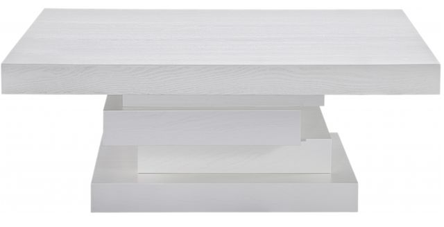 Meridian Furniture Westmount White Coffee Table-1