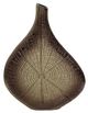 A & B Home Brown/Gold Large Small Vase-0