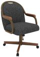 Chromcraft Customizable Medina Swivel Casual Dining Chair-0