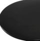 Uttermost® Spector Black Glass Top Accent Table with Brushed Brass Accents-4