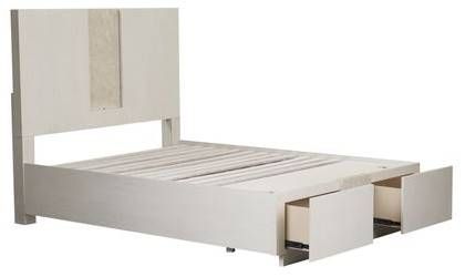 Liberty Furniture Mirage Wirebrushed White Storage Bed-1