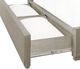 Modus Furniture Oxford Mineral Gray Full Upholstered Storage Bed-4