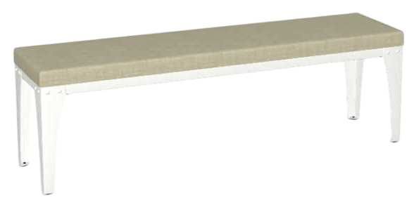 Amisco Customizable Upright 60" Upholstered Bench-2