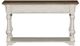 Liberty Furniture Morgan Creek Tobacco Sofa Table with Antique White Base-3