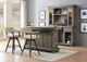 ECI Furniture Licensed Beige/Gray Spectator Stool-1