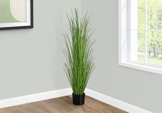 Monarch Specialties Inc. Black 47" Artificial Potted Grass Tree-3