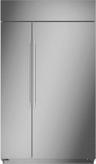 Monogram® 48" 29.5 Cu. Ft. Stainless Steel Smart Built-In Side-by-Side Refrigerator
