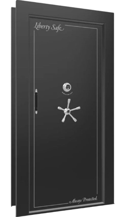 Liberty Safe Beast Black Gloss In-Swing Right Hinge Mechanical Vault Door-0