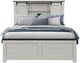 Global Furniture USA Ava Beige Queen Panel Storage Bed-1