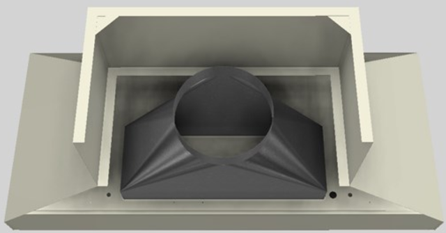 Vent-A-Hood® 54" Biscuit Euro-Style Wall Mounted Range Hood-2