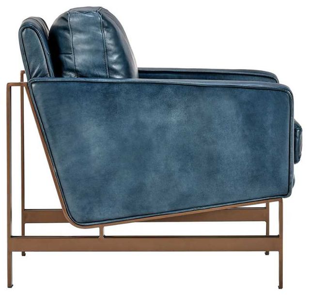 Classic Home Chazzie Ocean Blue Accent Chair-3