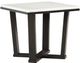 Signature Design by Ashley® Fostead White End Table with Espresso Base-0