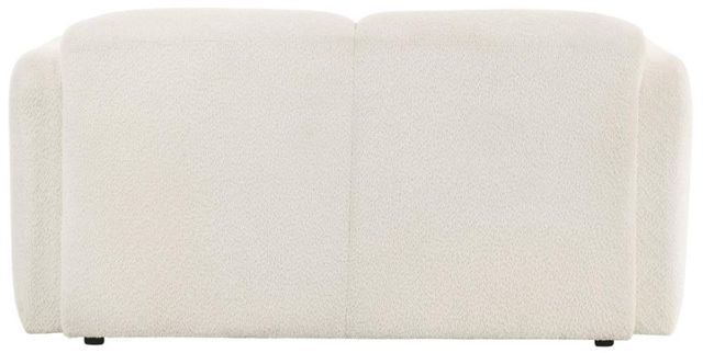 Coaster® Dorset White Upholstered Loveseat-4