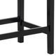 Crown Mark Sebastian Black/Gray Counter Bench-3