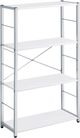 ACME Furniture Tennos Chrome/White Bookshelf-0