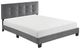 Homelegance® Newberry Dark Gray Queen Platform Bed-0