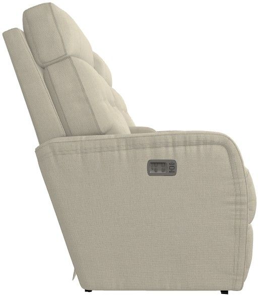 La-Z-Boy® Baron Natural Power Wall Reclining Loveseat with Console, Headrest and Lumbar-3