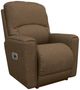 La-Z-Boy® Cassian Suede Power Rocking Recliner with Headrest-0