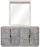 Michael Amini® Pavira Stone Dresser with Mirror-2
