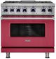 Viking® 7 Series 36" Valentine Pro Style Dual Fuel Range with Griddle-0