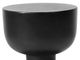 Dovetail Furniture Rian Black Concrete Outdoor Side Table-1