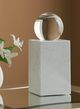 Signature Design by Ashley® Sellner White 5" Sculpture-3