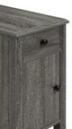 Brassex Inc. Grey Accent Table-1