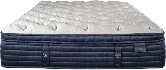 King Koil® Pure Bliss Desert Rose 15" Latex Firm Euro Top Twin XL Mattress-2